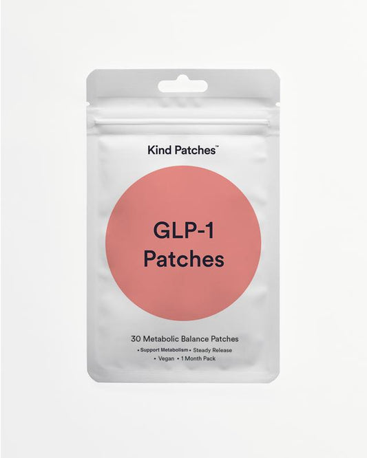 Kind Patches: 30 Metabolic Balance Patches, Berberine, Steady Release, Vegan, 1 Month Pack